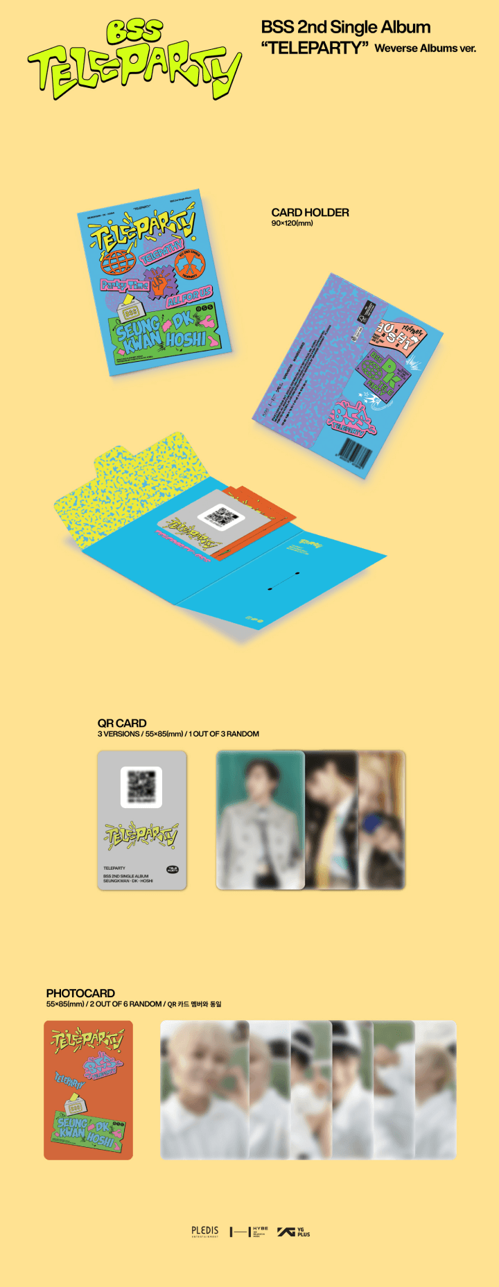 SEVENTEEN BSS - 2nd album 'TELEPARTY' + WEVERSE GIFT