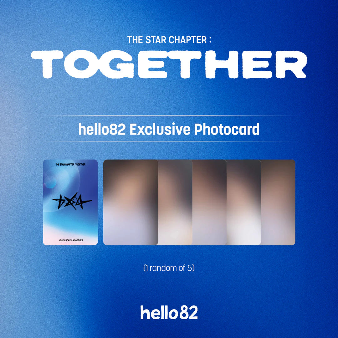 (PREVENTA) TXT - 4th Studio Album “THE STAR CHAPTER: TOGETHER” (HELLO82 EXCLUSIVE)