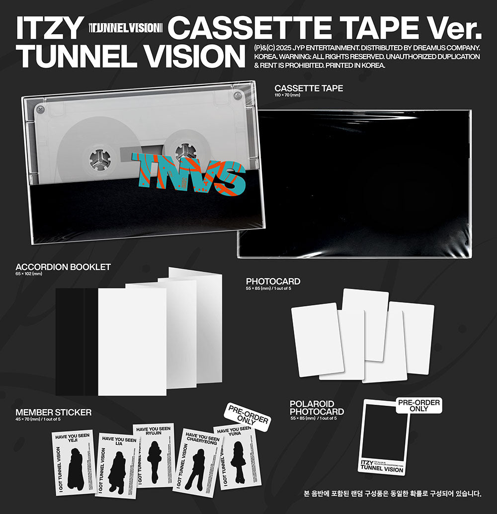 (PREVENTA) ITZY - TUNNEL VISION + FANS SHOP GIFT