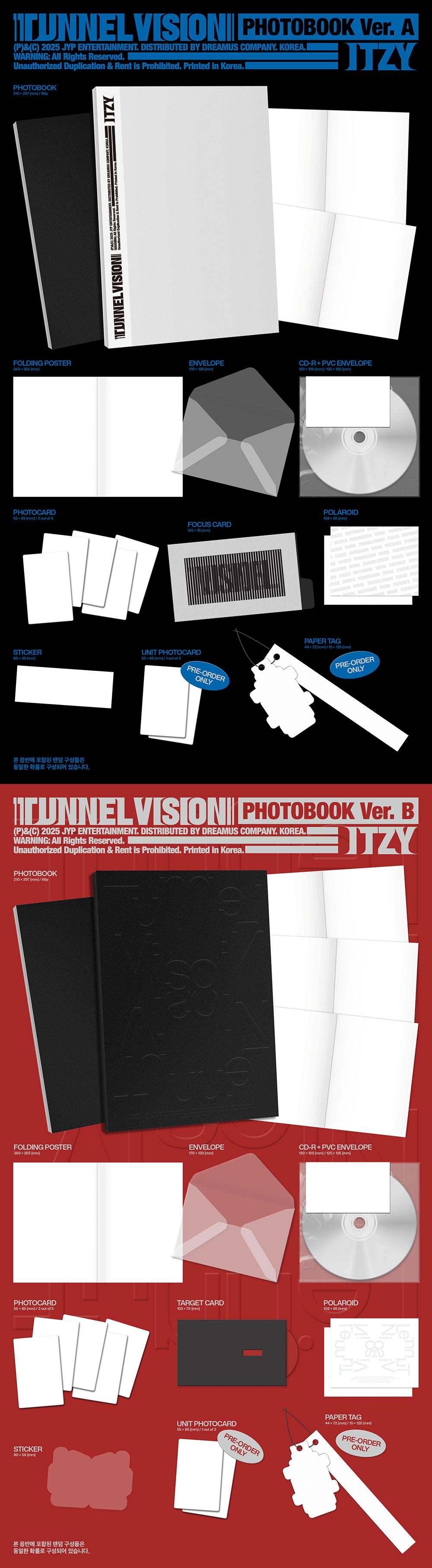 (PREVENTA) ITZY - TUNNEL VISION + FANS SHOP GIFT