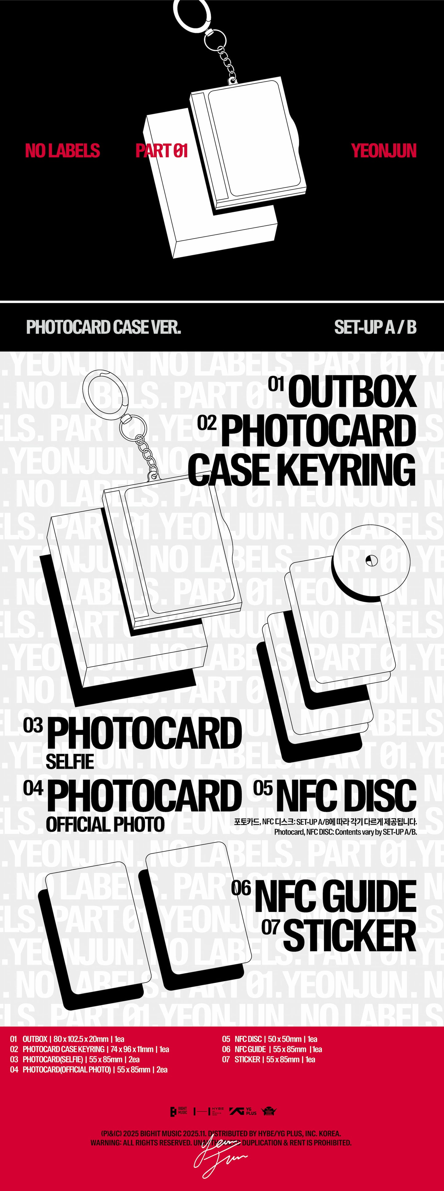 (PREVENTA) YEONJUN - NO LABELS: PART 01