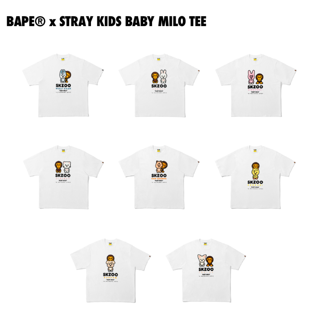 (PREVENTA) SKZ X BAPE - STRAY KIDS X BATHING APE GOODS