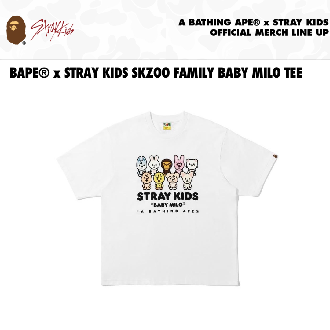 (PREVENTA) SKZ X BAPE - STRAY KIDS X BATHING APE GOODS