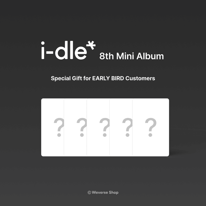 (PREVENTA) I-DLE - 8th Mini Album + WEVERSE GIFT (EARLY BIRD)