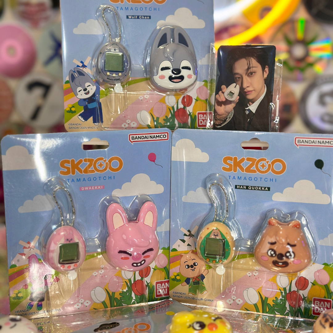 STRAY KIDS - SKZOO X TAMAGOTCHI + CASE SET + P.O.B