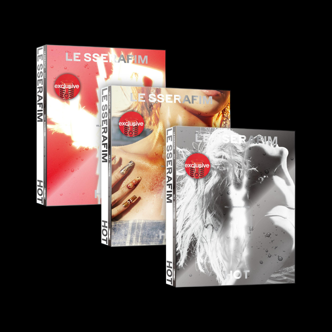 LE SSERAFIM - 5th Mini Album 'HOT' (TARGET EXCLUSIVE)