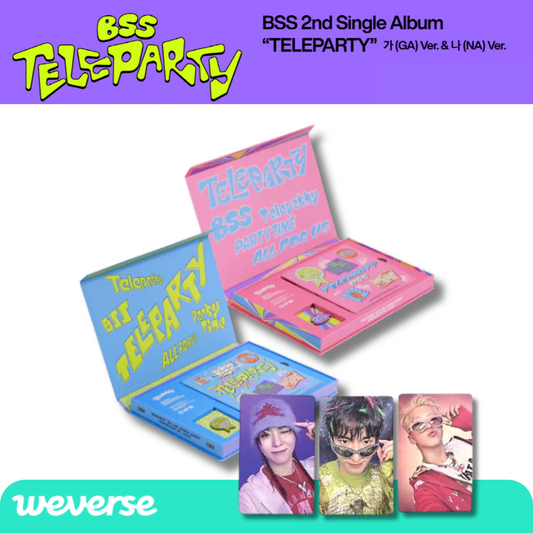 SEVENTEEN BSS - 2nd album 'TELEPARTY' + WEVERSE GIFT