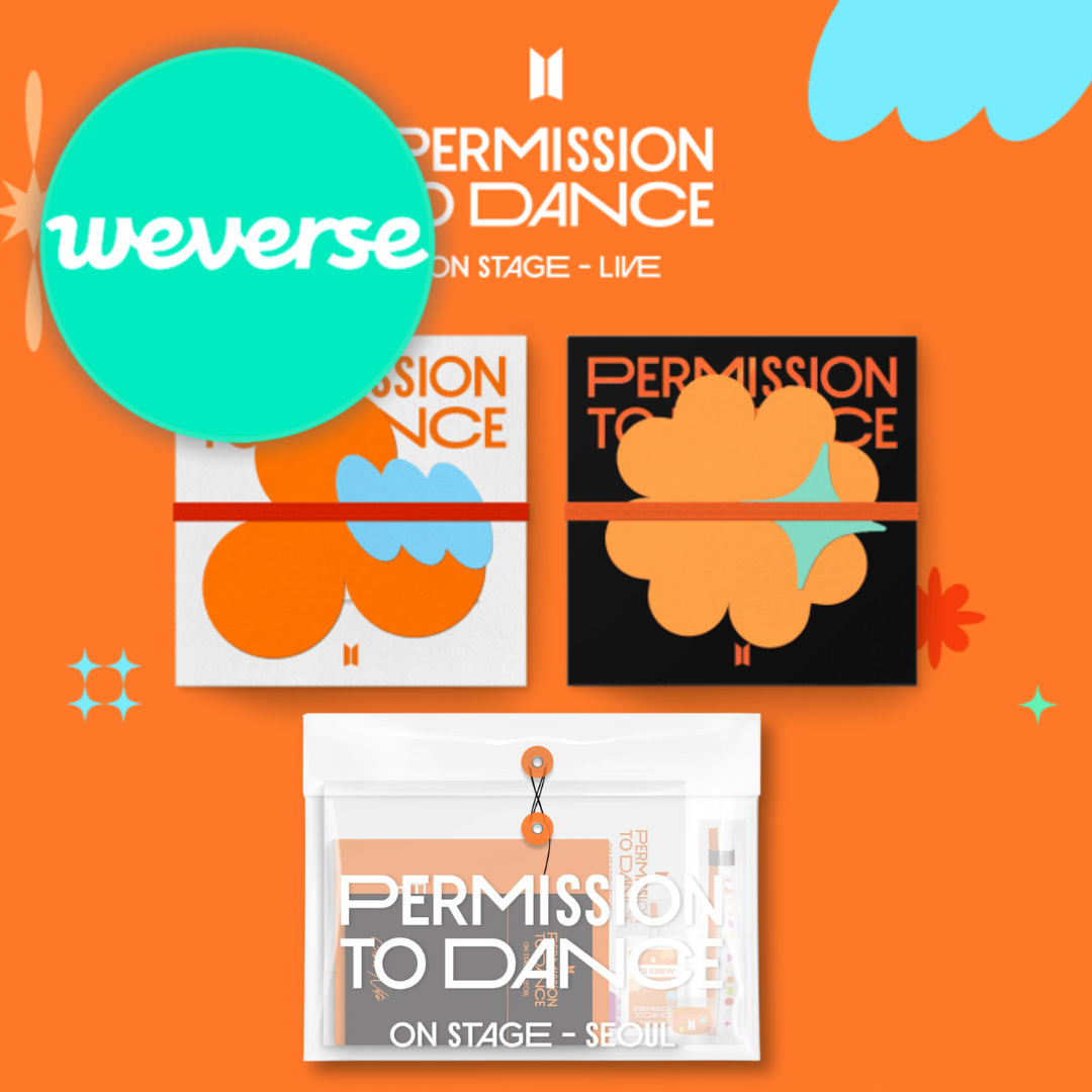 BTS - PERMISSION TO DANCE ON STAGE + WEVERSE GIFT