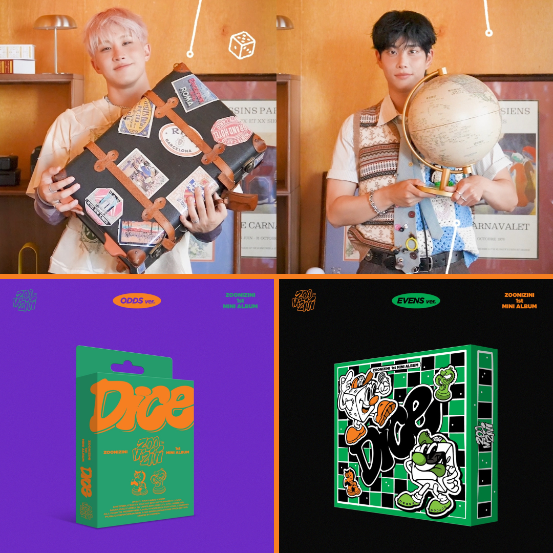 PREVENTA) JINJIN, MJ (ASTRO) ZOONIZINI - 1st Mini Album [DICE] – K