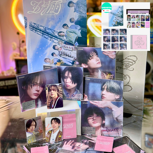 &TEAM - 1st SINGLE + WEVERSE JAPAN SHOP GIFT : HOLOGRAPHIC PHOTOCARD