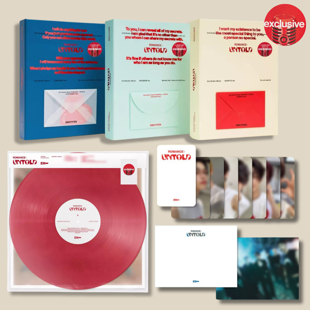 ENHYPEN - 2nd Studio Album ROMANCE : UNTOLD (TARGET EXCLUSIVE) – K ENHYPEN - 2nd Studio Album ROMANCE : UNTOLD (TARGET EXCLUSIVE) – K