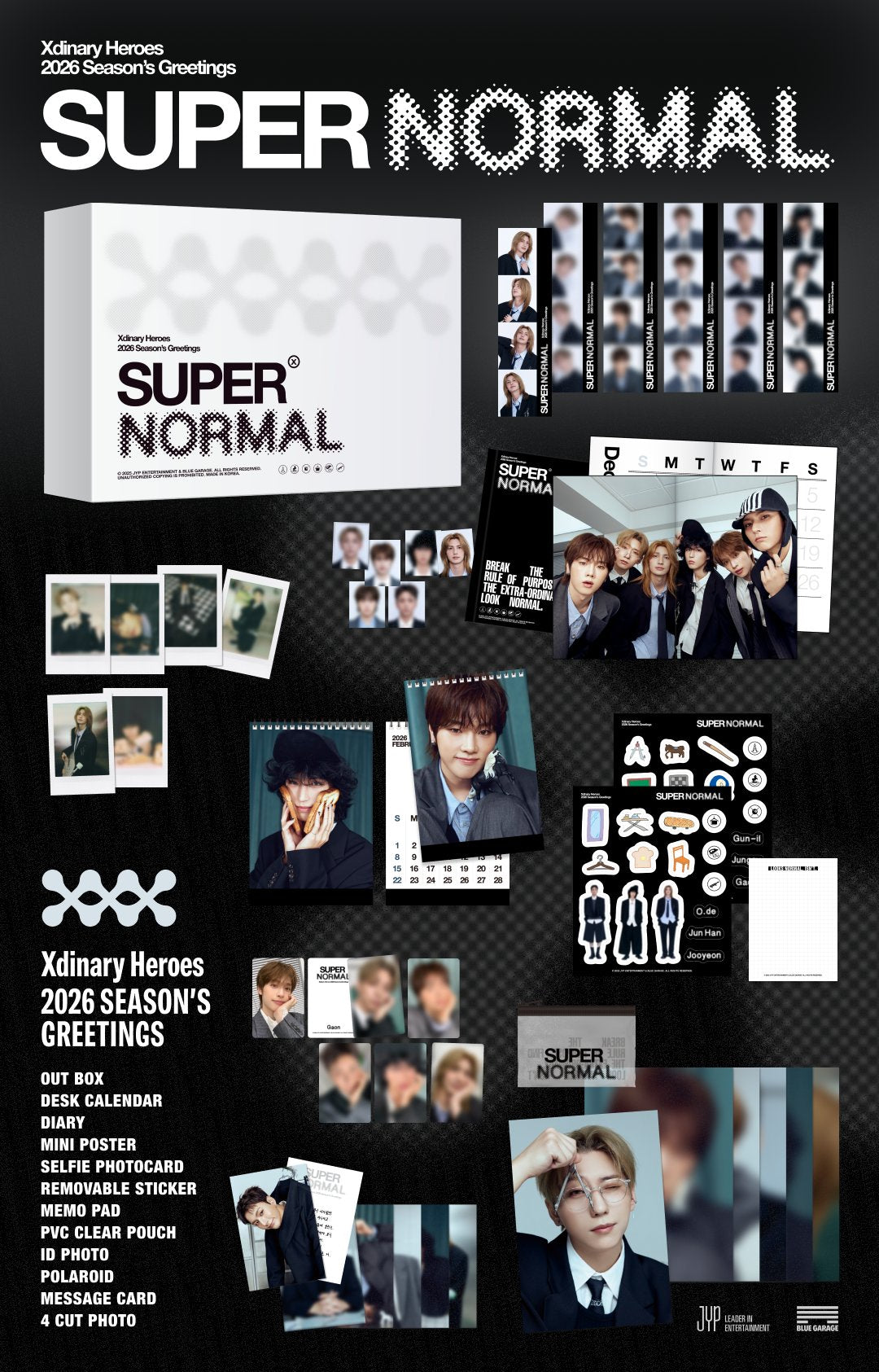 (PREVENTA) JYP - 2026 SEASON'S GREETINGS + MAKESTAR GIFT