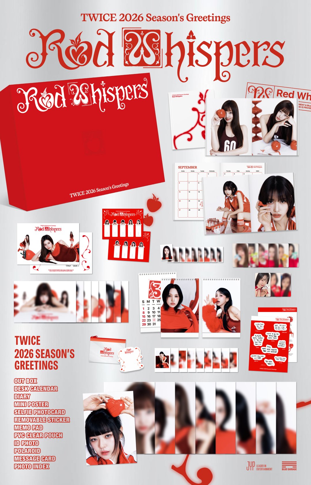 (PREVENTA) JYP - 2026 SEASON'S GREETINGS + MAKESTAR GIFT
