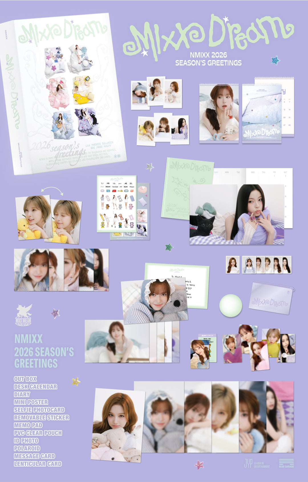 (PREVENTA) JYP - 2026 SEASON'S GREETINGS + MAKESTAR GIFT