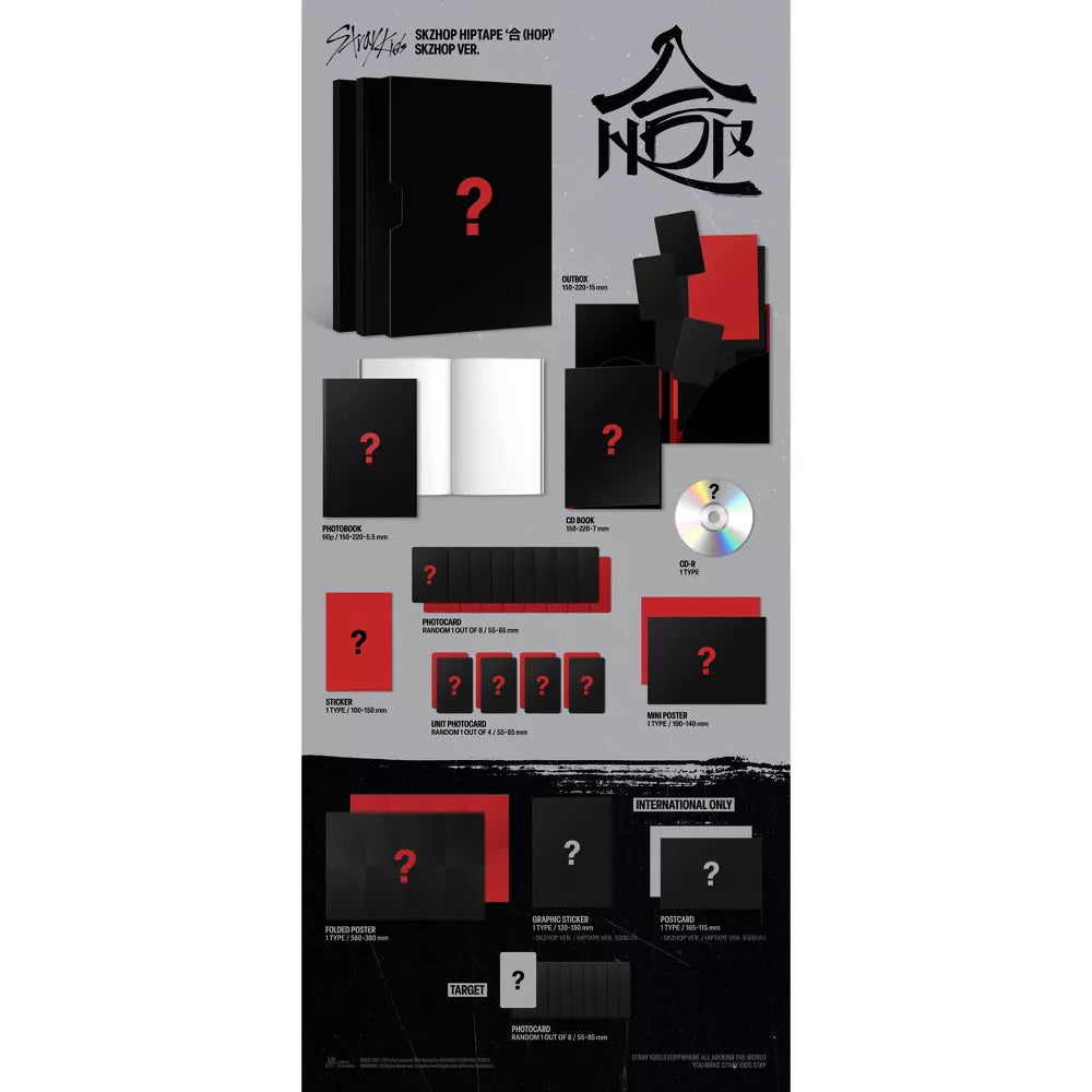 STRAY KIDS - SKZHOP HIPTAPE 合 (HOP) (Target Exclusive)