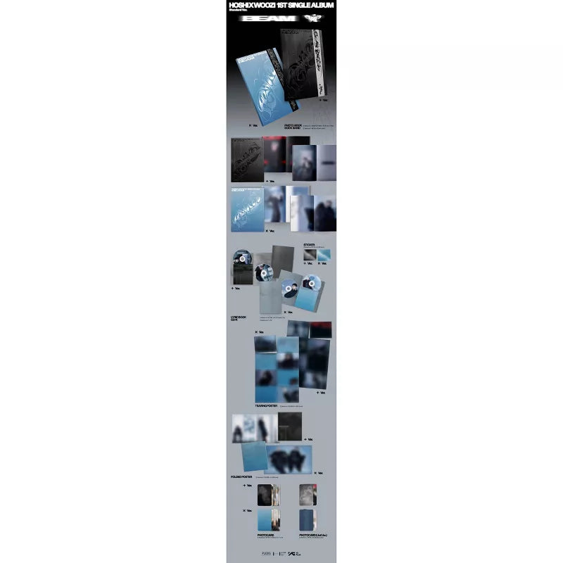 HOSHI X WOOZI (SEVENTEEN) - 1ST SINGLE ALBUM "BEAM" (TARGET EXCLUSIVE)