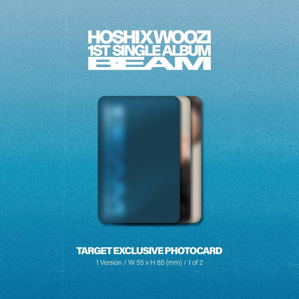 HOSHI X WOOZI (SEVENTEEN) - 1ST SINGLE ALBUM "BEAM" (TARGET EXCLUSIVE)