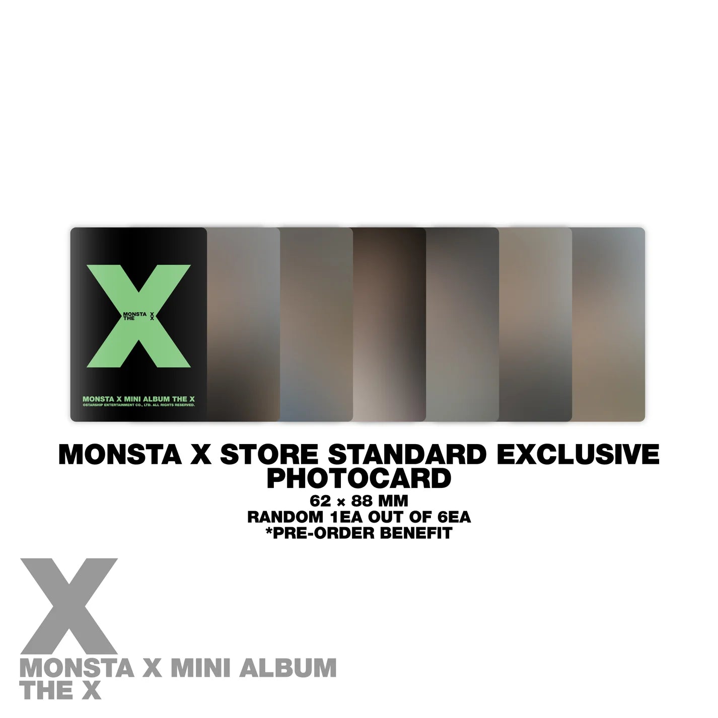 (PREVENTA) MONSTA X - THE X (SIGNED)