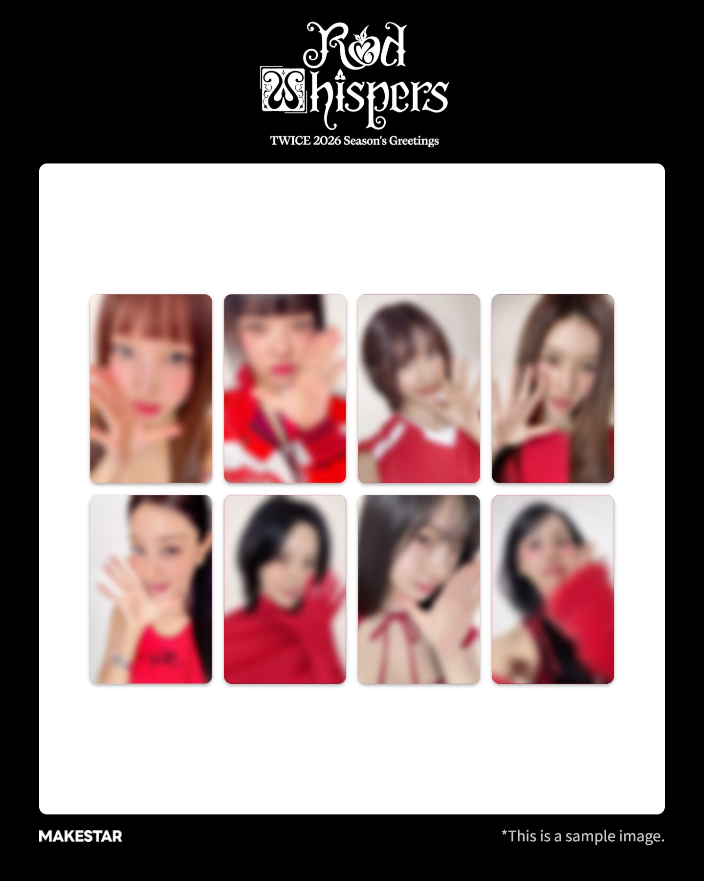(PREVENTA) JYP - 2026 SEASON'S GREETINGS + MAKESTAR GIFT