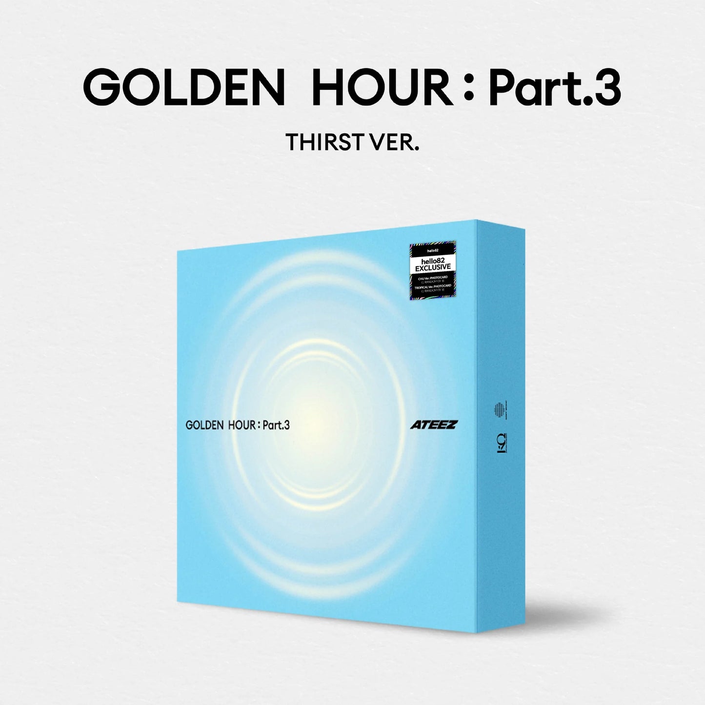 (PREVENTA) ATEEZ - GOLDEN HOUR : Part.3 + HELLO82 GIFT