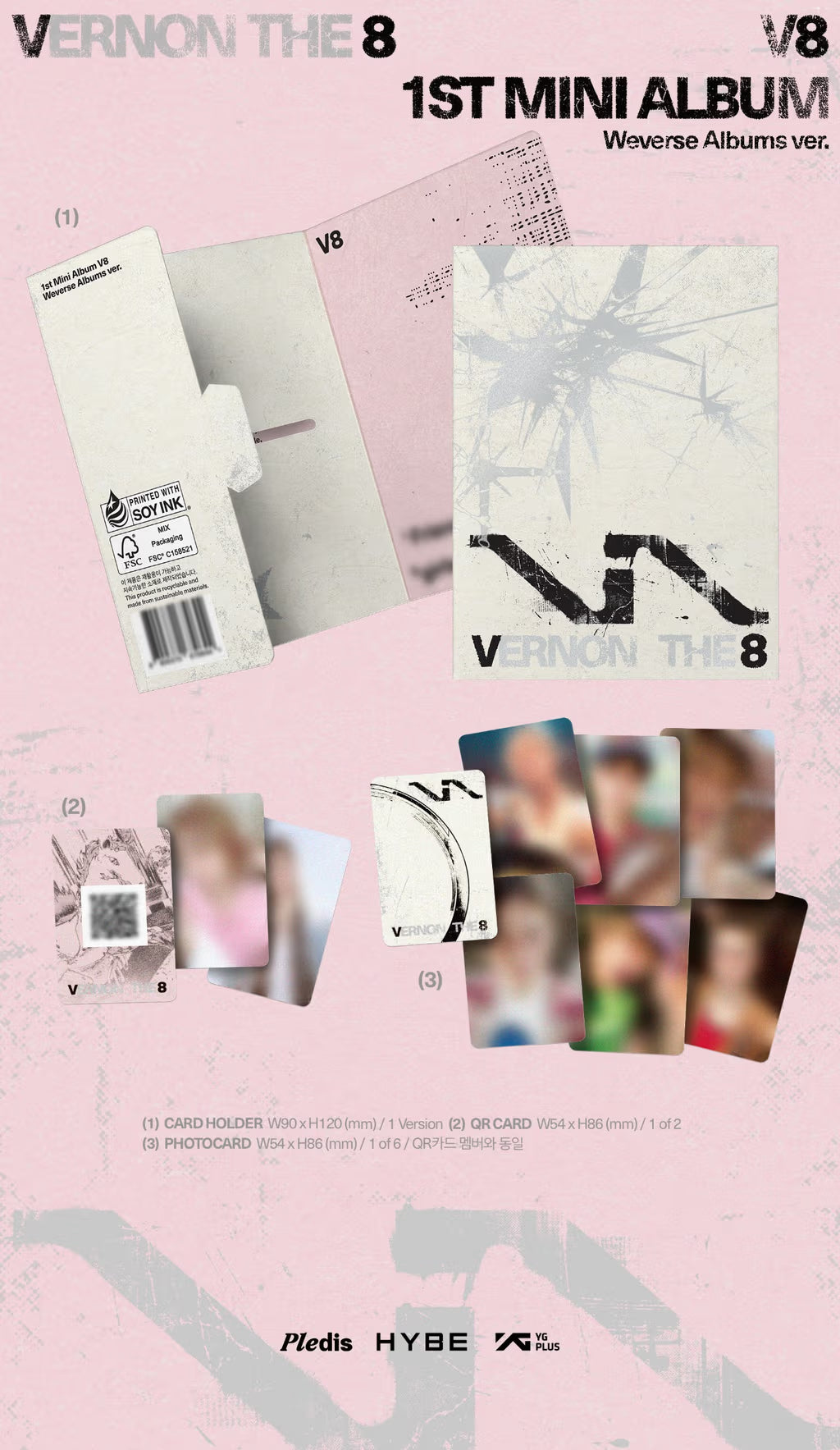 (PREVENTA) V8 (SEVENTEEN) - 1st Mini Album 'V8'