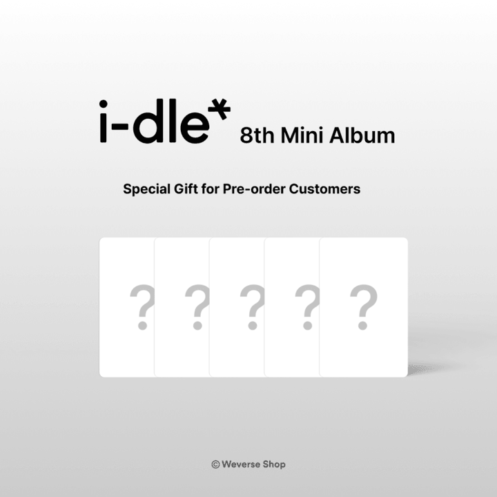 (PREVENTA) I-DLE - 8th Mini Album + WEVERSE GIFT (EARLY BIRD)