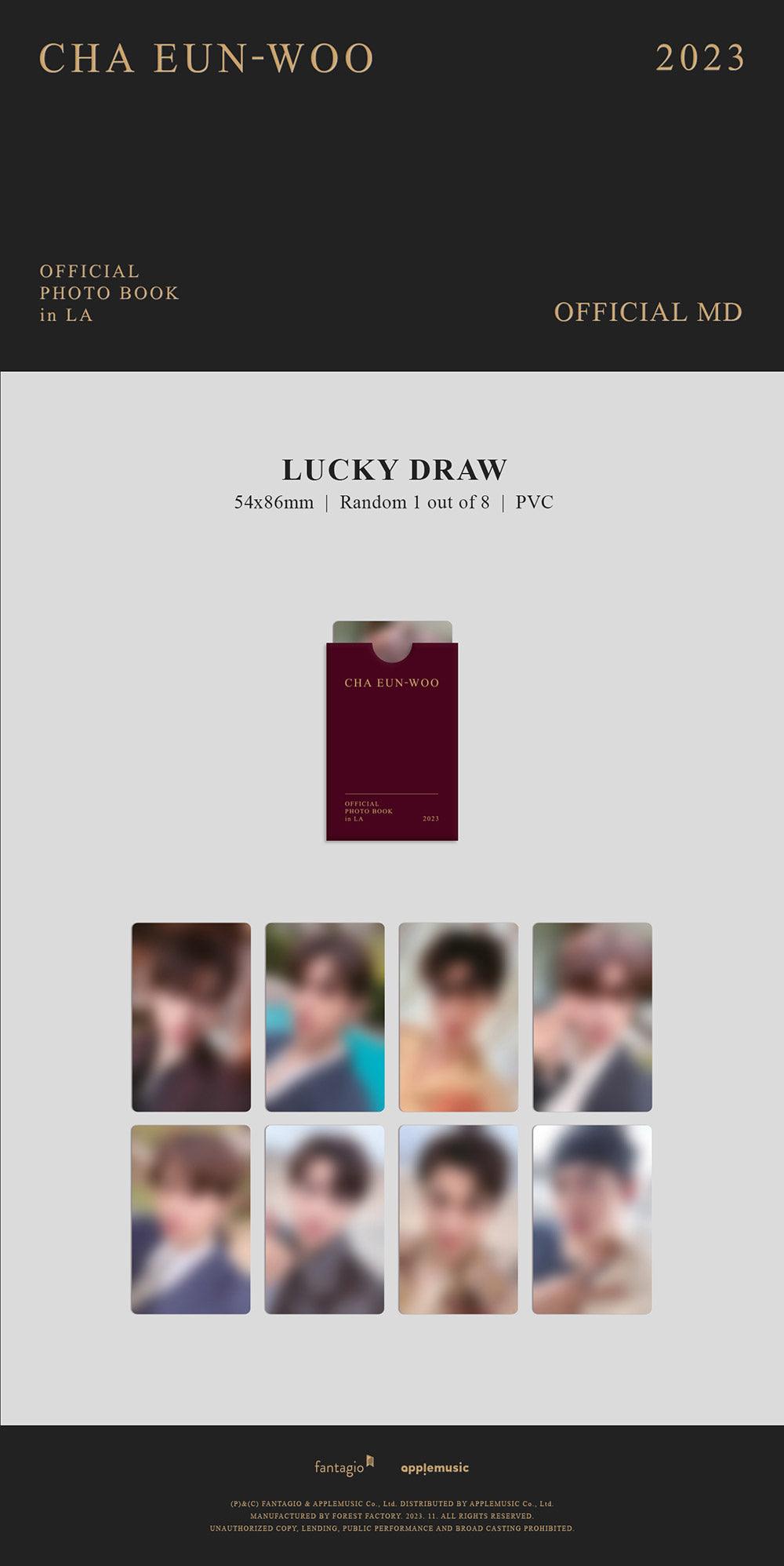 (PREVENTA) ASTRO CHA EUN-WOO 2023 OFFICIAL PHOTOBOOK in LA Goods - LUCKY DRAW - K-POP WORLD (7463014367367)