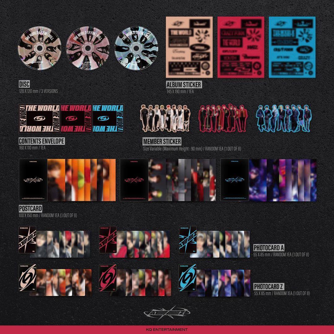 (PREVENTA) ATEEZ - THE WORLD EP. FIN : WILL + MAKESTAR GIFT - K-POP WORLD (7450334331015)