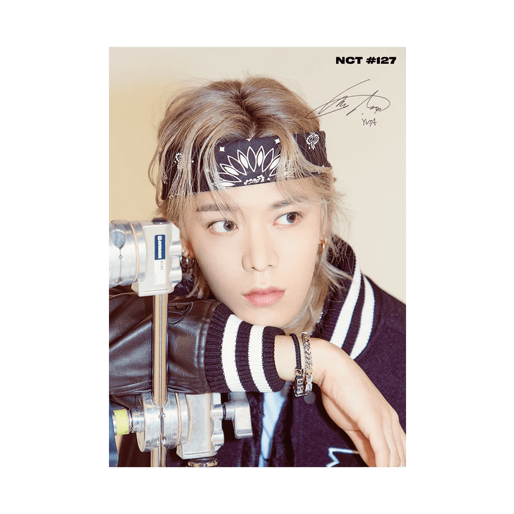 (AUROGRAFIADO) NCT 127 - NEO ZONE POSTER W/HANDWRITTEN AUTOGRPH - SIGNED BY YUTA - K-POP WORLD