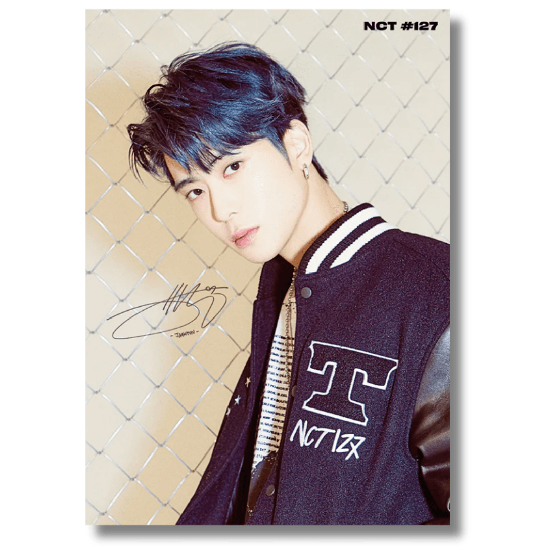 (AUTOGRAFIADO) NCT 127 - NEO ZONE POSTER W/HANDWRITTEN AUTOGRPH - SIGNED BY JAEHYUN - K-POP WORLD