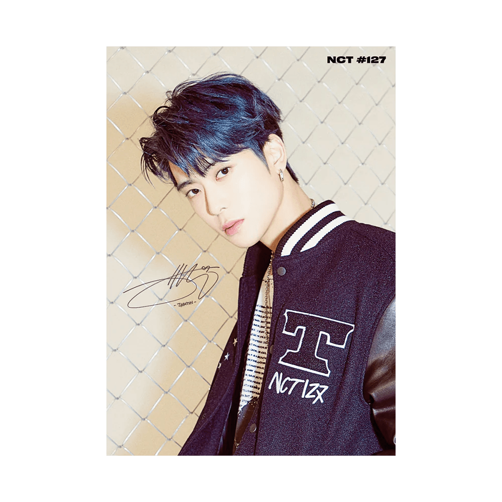 (AUTOGRAFIADO) NCT 127 - NEO ZONE POSTER W/HANDWRITTEN AUTOGRPH - SIGNED BY JAEHYUN - K-POP WORLD