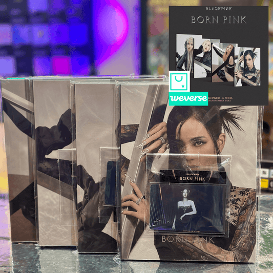 BLACKPINK - 2ND FULL ALBUM BORN PINK DIGIPACK + WEVERSE GIFT - K-POP WORLD