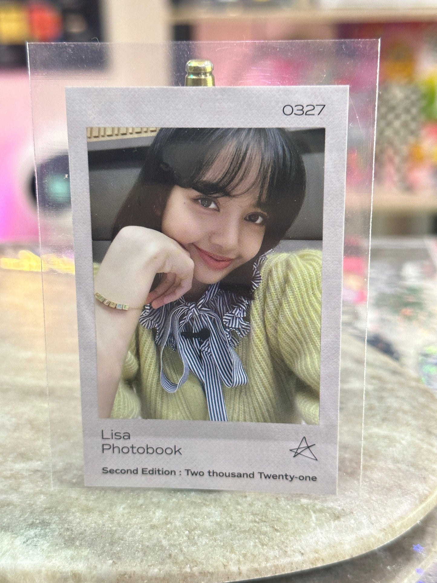 BLACKPINK - LISA 0327 PHOTO BOOK YG P.O.B - K-POP WORLD (7443956138119)