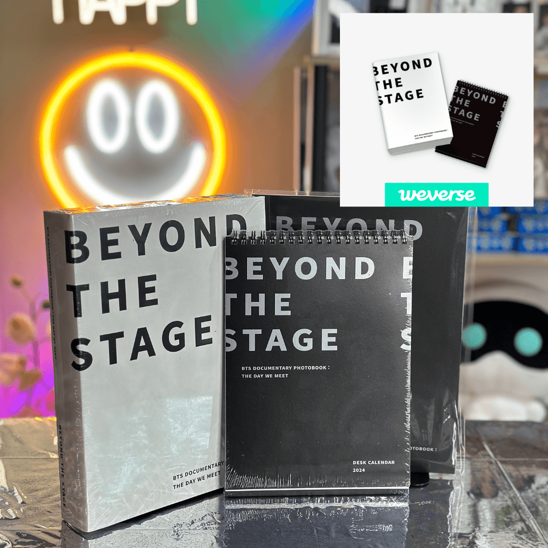 BTS - ‘BEYOND THE STAGE’ BTS DOCUMENTARY PHOTOBOOK : THE DAY WE MEET + WEVERSE GIFT - K-POP WORLD
