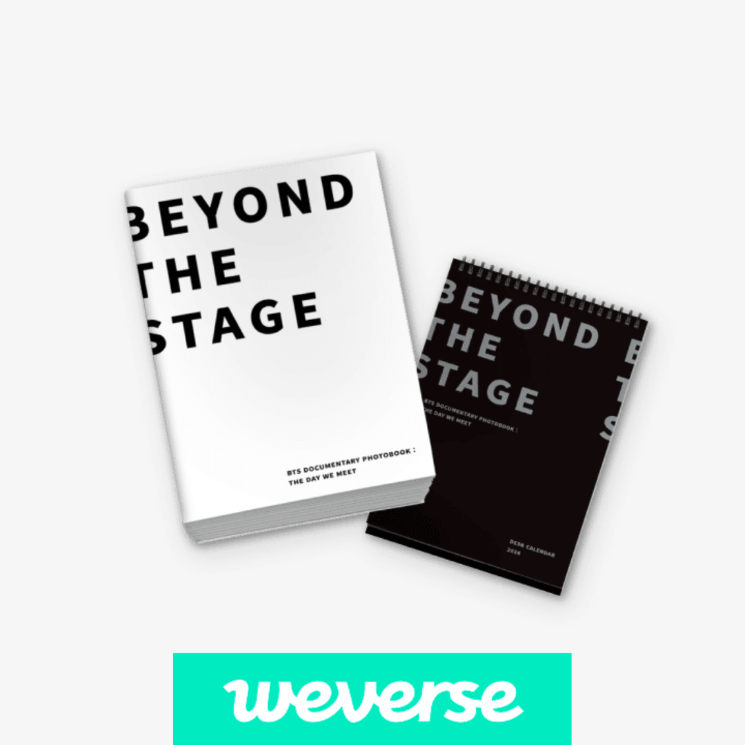 BTS - ‘BEYOND THE STAGE’ BTS DOCUMENTARY PHOTOBOOK : THE DAY WE MEET + WEVERSE GIFT - K-POP WORLD