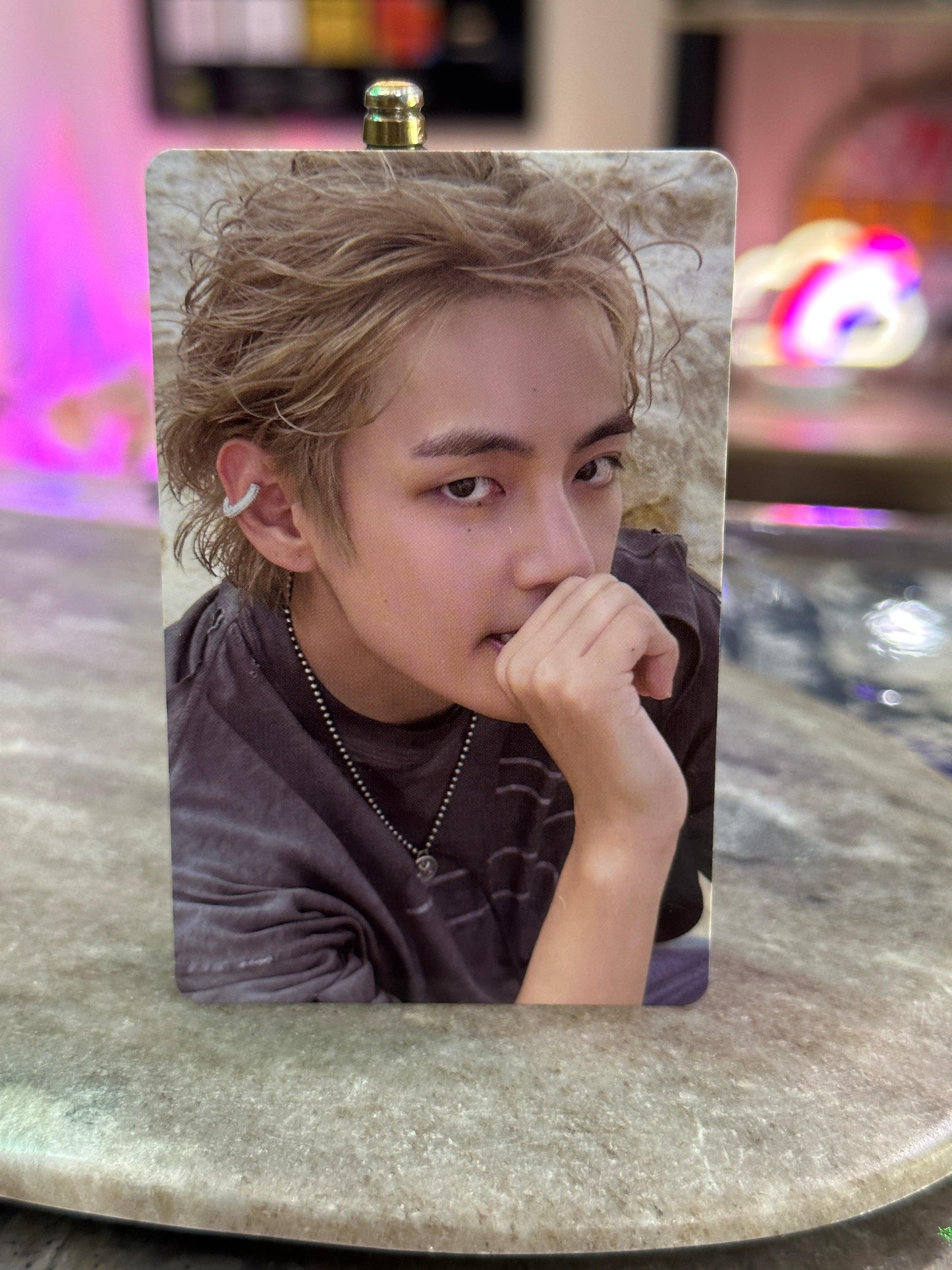 BTS - V LAYOVER ALBUM PHOTOCARDS - K-POP WORLD (7444167426183)