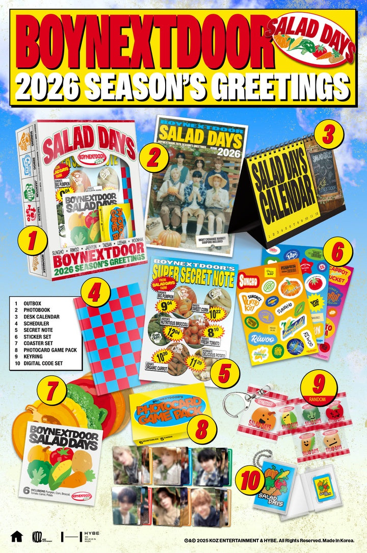 (PREVENTA) BOYNEXTDOOR - 2026 SEASON'S GREETINGS