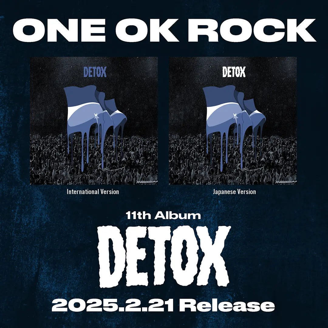 ONE OK ROCK - DETOX (CD) (INTERNATIONAL VERSION)