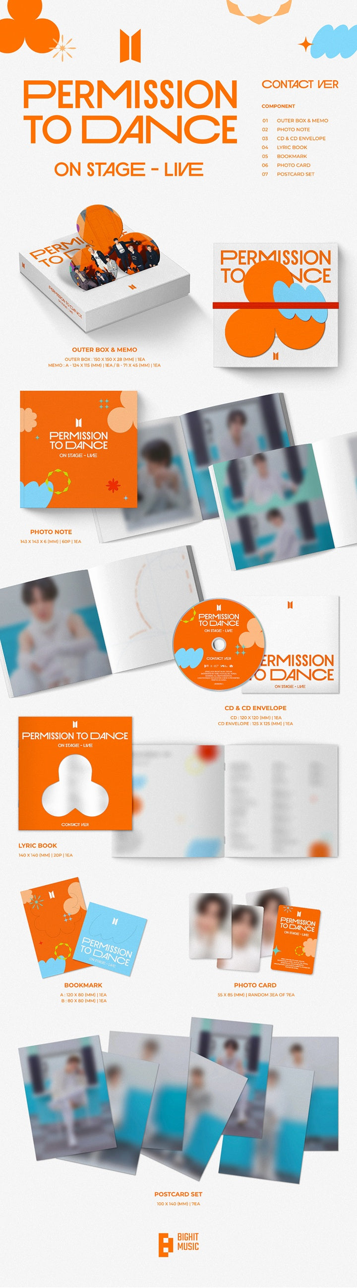 (PREVENTA) BTS - PERMISSION TO DANCE ON STAGE
