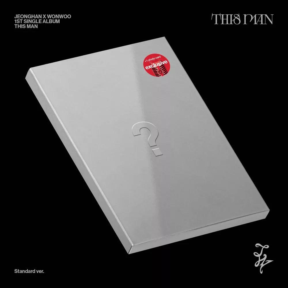 Jeonghan X Wonwoo (SVT) - 1st Single Album 'This Man' (Target Exclusive) - K-POP WORLD