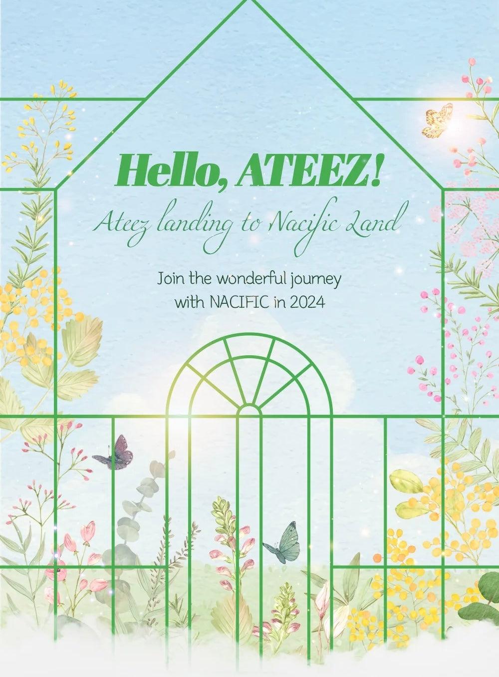 NACIFIC X ATEEZ FLOWERING DAY - K-POP WORLD
