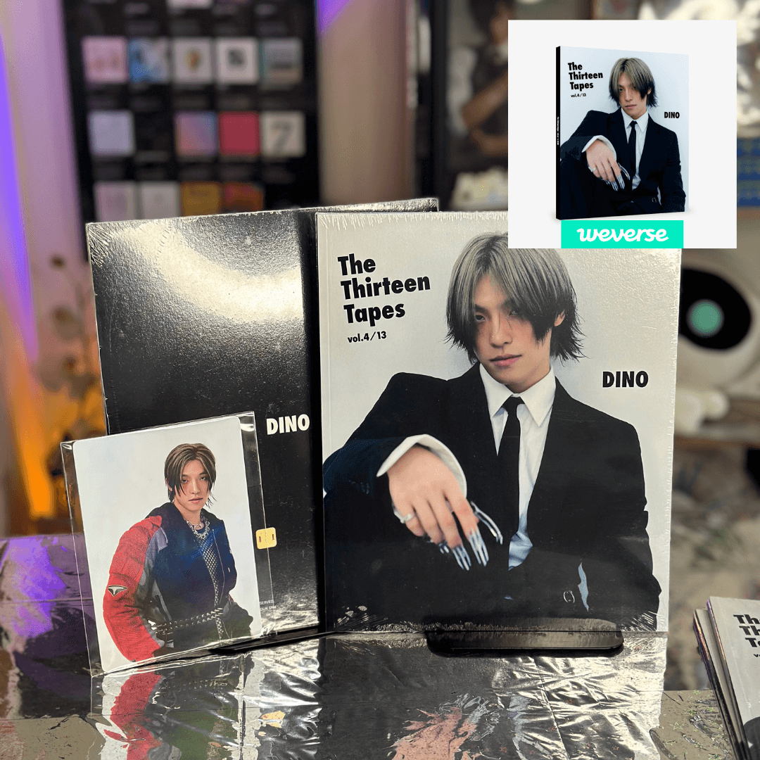 SEVENTEEN DINO - THE THIRTEEN TAPES TTT VOL. 4/13 + WEVERSE GIFT - K-POP WORLD