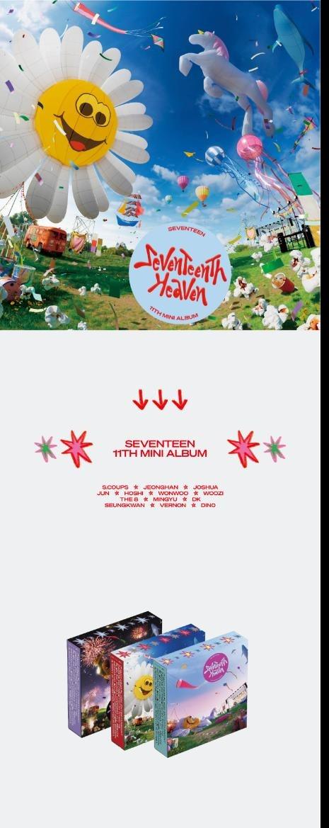 (PREVENTA) SEVENTEEN - SEVENTEEN 11th Mini Album ‘SEVENTEENTH HEAVEN’ (Target Exclusive, CD) - K-POP WORLD (7429769035911)