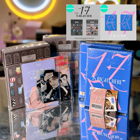 SEVENTEEN - SEVENTEEN BEST ALBUM '17 IS RIGHT HERE' + WEVERSE GIFT - K-POP WORLD