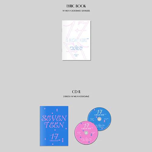 SEVENTEEN - SEVENTEEN BEST ALBUM '17 IS RIGHT HERE' + WEVERSE GIFT - K-POP WORLD
