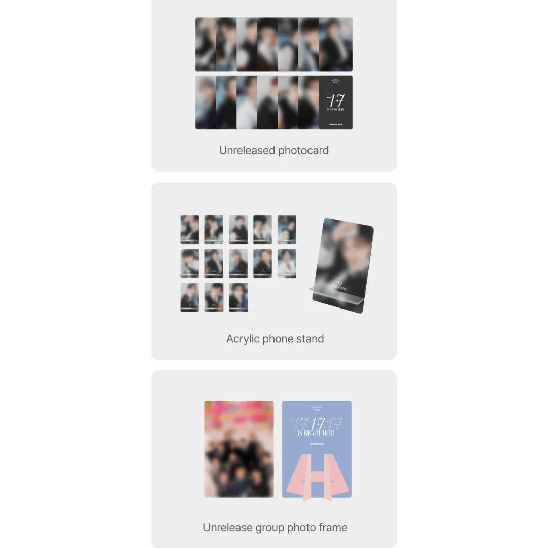 SEVENTEEN - SEVENTEEN BEST ALBUM '17 IS RIGHT HERE' + WEVERSE GIFT - K-POP WORLD