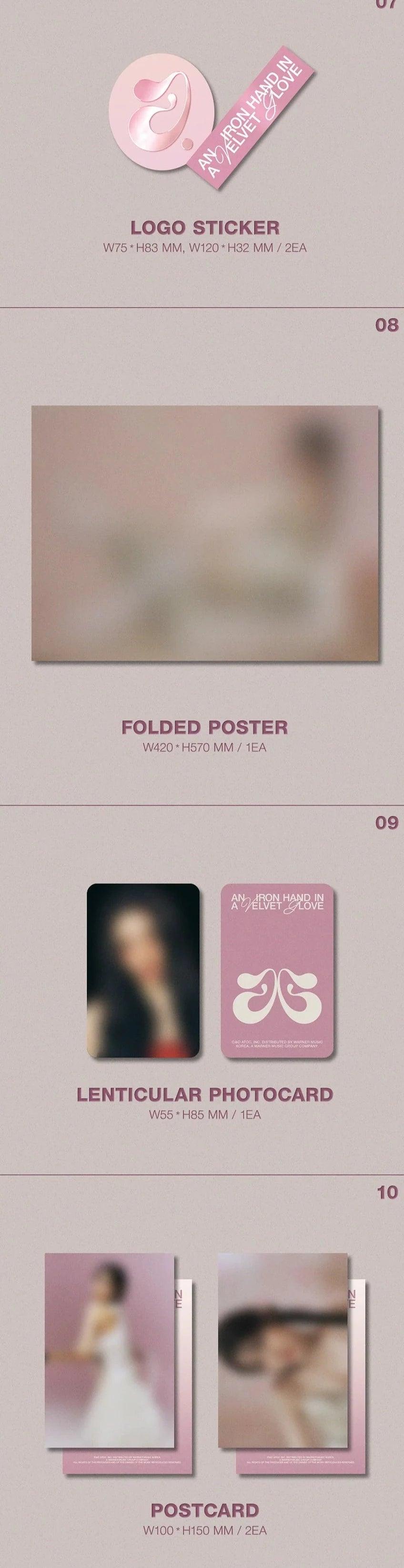 (PREVENTA) JINI - AN IRON HAND IN A VELVET GLOVE 1ST EP ALBUM - K-POP WORLD (7431104200839)