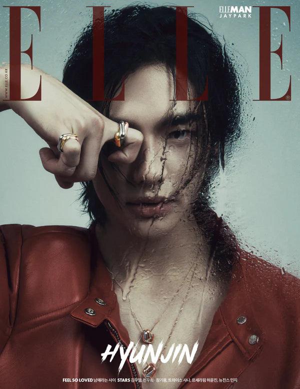 STRAY KIDS HYUNJIN - ELLE MAGAZINE 2024 MAY ISSUE - K-POP WORLD