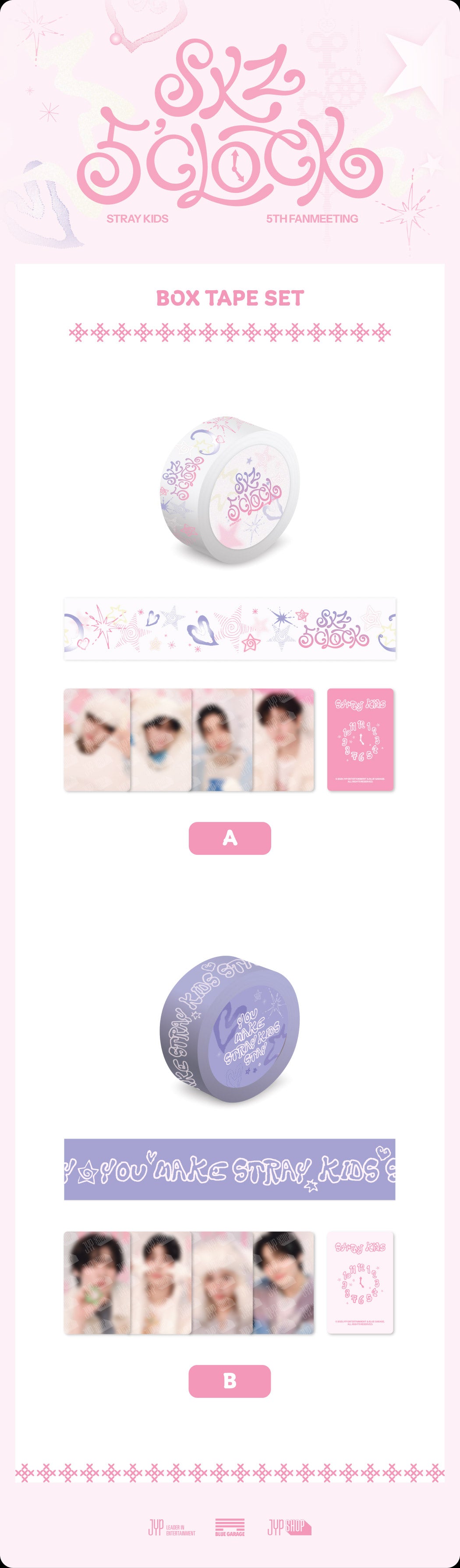 (PREVENTA) STRAY KIDS - SKZ 5'CLOCK OFFICIAL MERCH