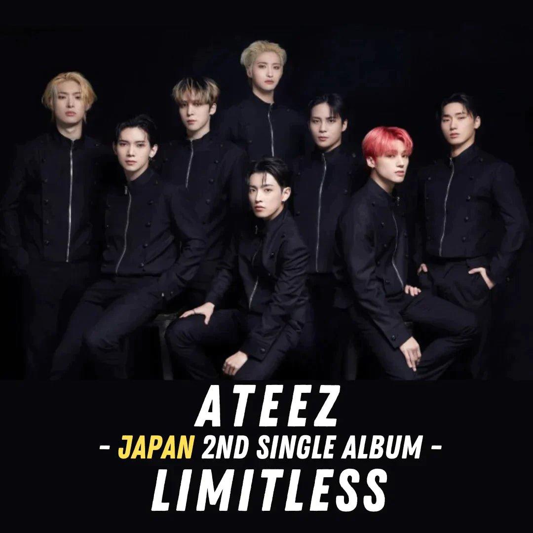 ATEEZ LIMITLESS JAPAN 2ND SINGLE ALBUM KPOP WORLD